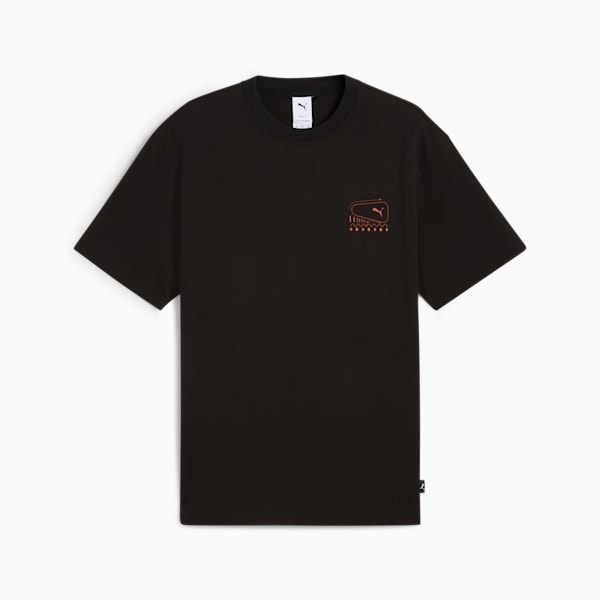Playera House Of Graphics "What" para hombre, PUMA Black, extralarge